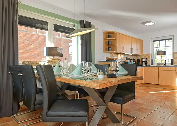 Дом отдыха Doppelhaeuser Timmendorf Haus Neptun Остров Пёль